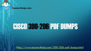 300-206 PDF Dumps