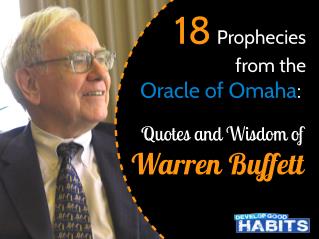18 Prophecies from the Oracle of Omaha: Quotes and Wisdom of Warren Buffett
