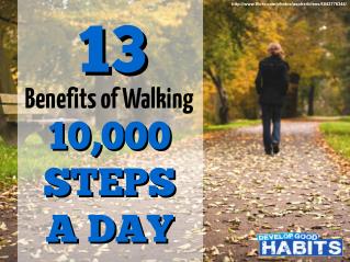 13 Health Benefits of Walking 10000 Steps a Day