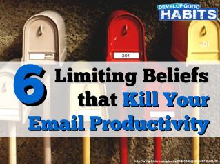 6 Limiting Beliefs that Kill Your Email Productivity