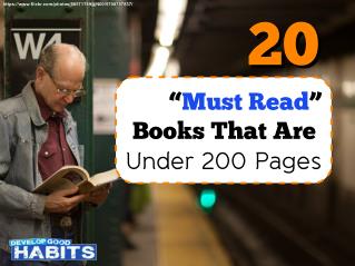 20 “Must Read” Books That Are Under 200 Pages