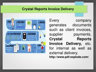 Crystal Reports Invoice Delivery