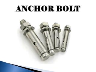 Anchor bolt