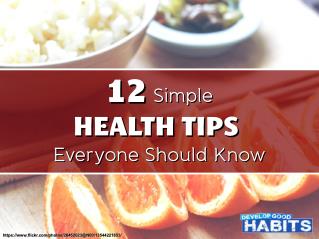 Health Tips