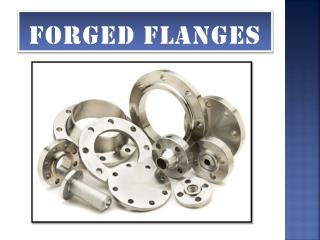 Forged flange