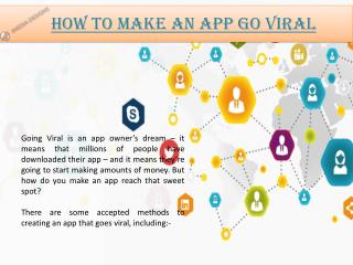 How to Make an App Go Viral