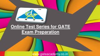 Online Test Series for GATE Exam Preparation