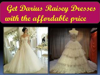 Get Darius Cordell Custom Dresses in Unique Designs