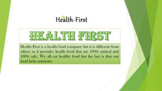 Buy Natural Weight Loss Product Online at Health First