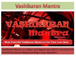 Powerful Vashikaran Mantra in Hindi