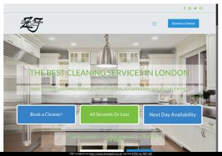 Domestic Cleaning Services in London