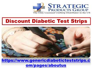 Provide Discount Diabetic Test Strips