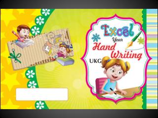 Children Writing Book for Nursery