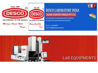 Laboratory Centrifuge Products | DESCO