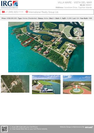 Villa Mare - Vista Del Mar - Residential Property by IRG Cayman