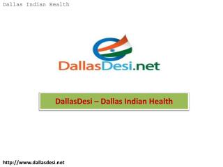 DallasDesi – Dallas Indian Health