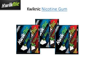 Nicotine Gum