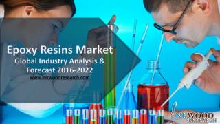The global market for Epoxy resins is poised to grow from $7980 million to $12880 million for 2015-2022, at a CAGR of 7.