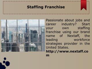 Staffing Franchise