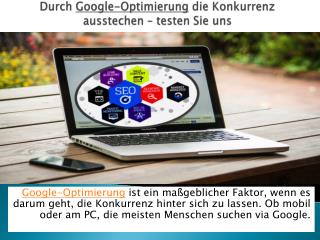 Google Optimierung