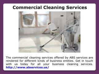 Green Cleaning Services