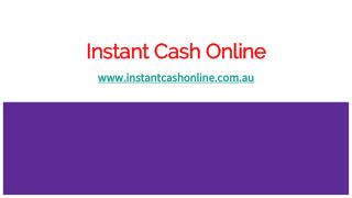 Instant Cash Advance Online