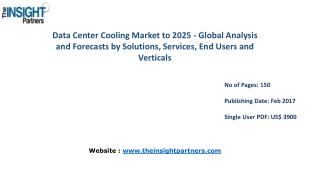 Global Data Center Cooling Market Analysis, Revenue and Key Industry Dynamics 2016-2025