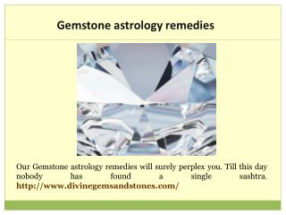 Astrological Gem Analysis