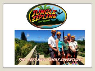 Maui Zipline Tours-Jungle Zip