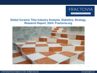 Ceramic Wall Tiles Market forecast to grow at a rate of 9.5% over 2016-2024