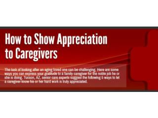 How to Show Appreciation to Caregivers