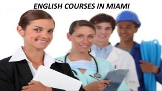 English Courses In Miami