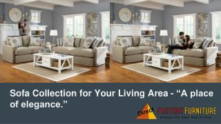 Sofa Collection for Your Living Area