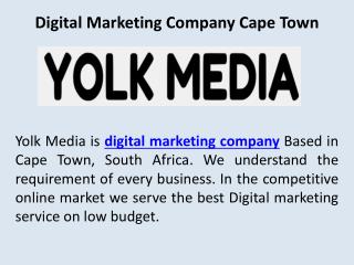 Digital marketing company capetown