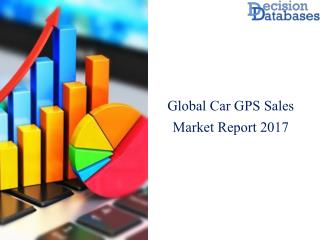 Worldwide Car GPS Sales Market Manufactures and Key Statistics Analysis 2017
