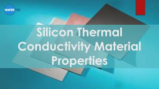 Silicon Thermal Conductivity Material Properties