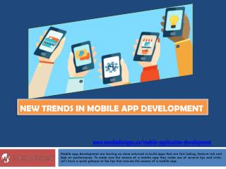 Mobile App Development Tips and Tricks | iMedia Designs