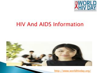 World AIDS day - World HIV day Organizations