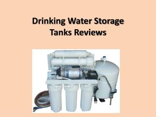 Drinking Water Storage Tanks Reviews