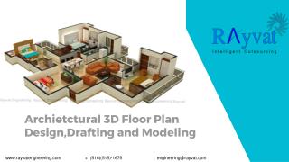 Architectural Floor Plan Design,Drafting and Modeling