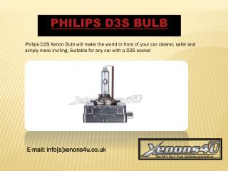 Philips D3S Bulb