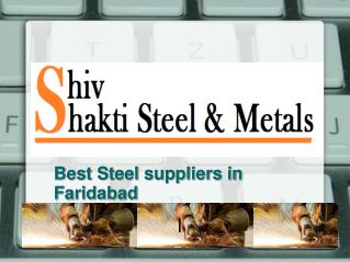 Steel suppliers in Faridabad