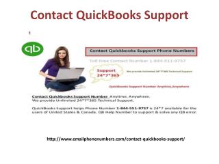 contact quickbooks support