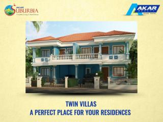 Twin Villas- A Perfect place for your residences