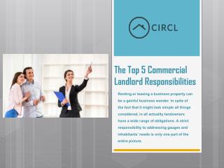 The Top 5 Commercial Landlord Responsibilities