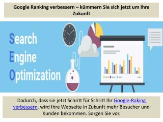 Google Ranking verbessern