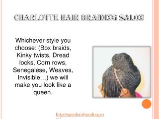 Best Charlotte Hair Salon - Cheap Hair Braiding Salons Charlotte