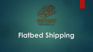 Flatbed Shipping