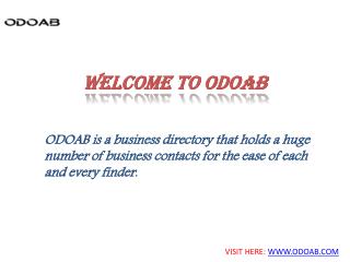 Business listing with odoab.com