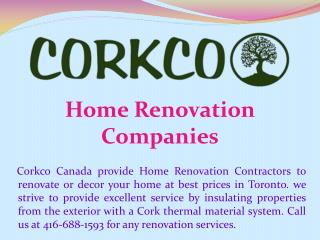 Home Renovation Companies